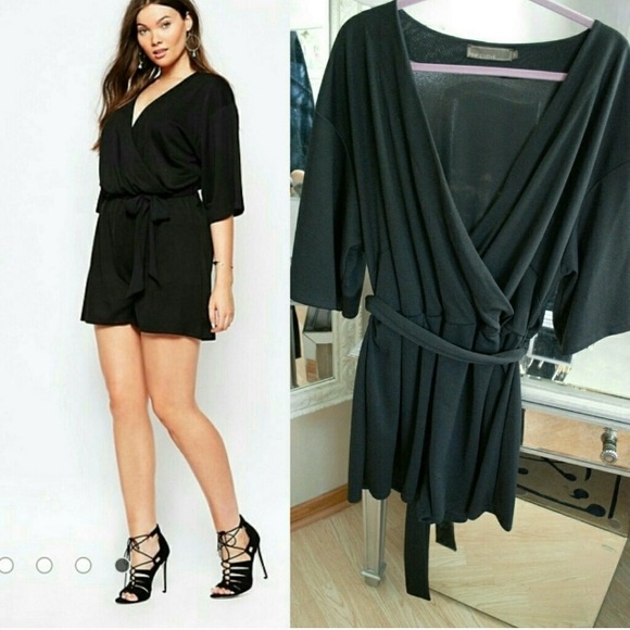 ASOS Curve Dresses & Skirts - b l a c k r o m p e r